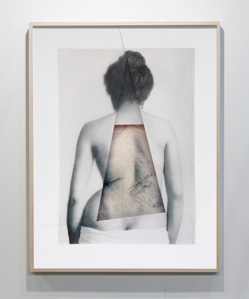 Milja Laurila Interiors, photographic collage of early 20th-century female patients