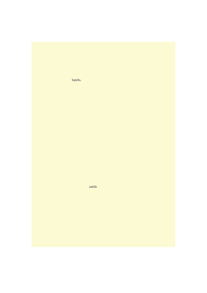 Milja Laurila Erasure poetry