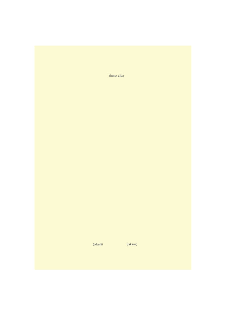 Milja Laurila Erasure poetry
