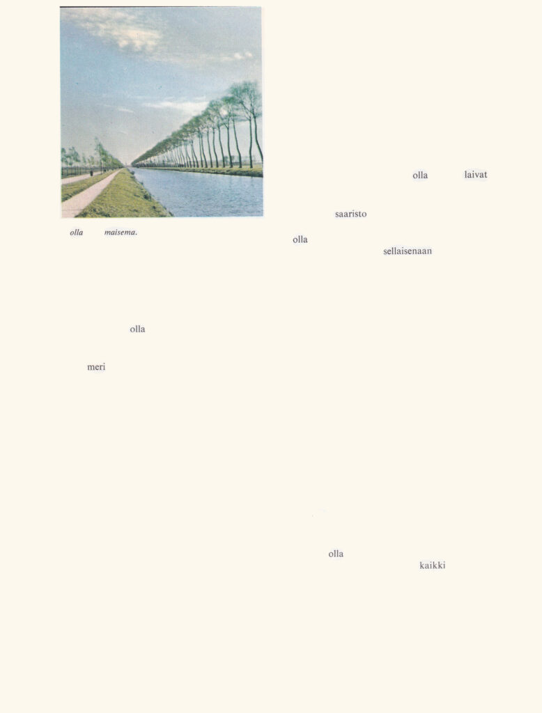 Milja Laurila Erasure poetry